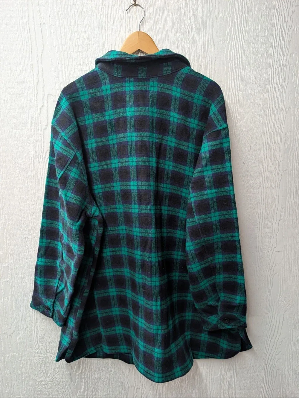NWT Torrid Brushed Twill Plaid 100% Cotton Shacket Pockets Green Size 3X 22-24